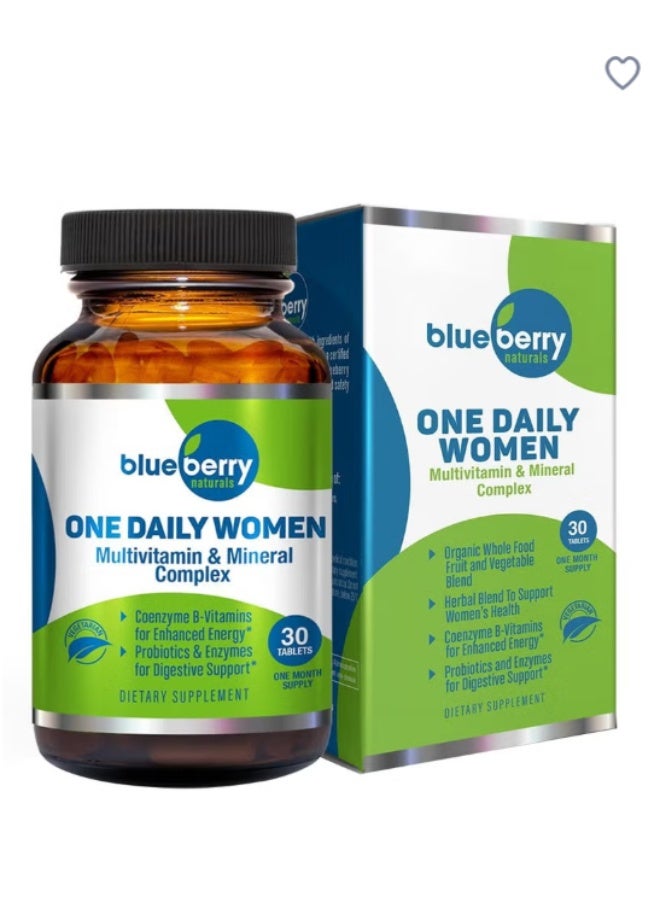 Blueberry Naturals One Daily Women Tablets 30's